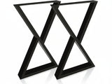 ZK-Frame Metal Table Legs - Set of 2