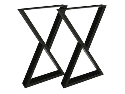 ZK-Frame Metal Table Legs - Set of 2