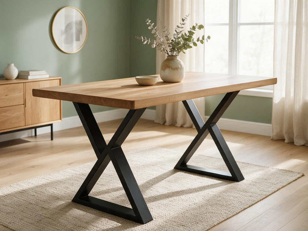 ZK-Frame Metal Table Legs - Set of 2