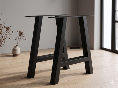 A-Shape Metal Table Legs - Set of 2