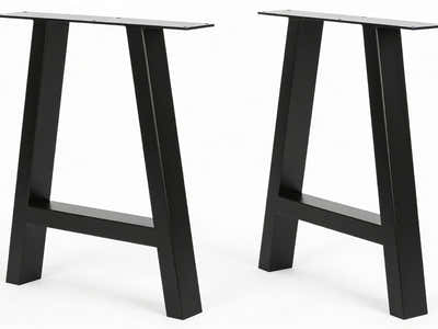 A-Shape Metal Table Legs - Set of 2