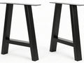 A-Shape Metal Table Legs - Set of 2