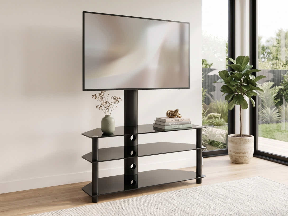 3-Tier TV Stand with Mount Bracket