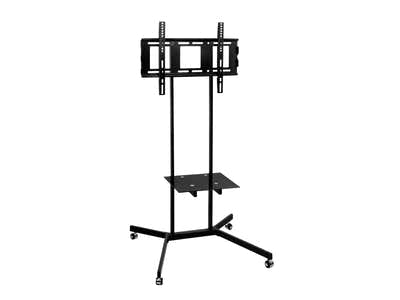 Mobile TV Stand for 32"-65" TVs Mount Bracket Portable Shelf Trolley Cart