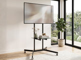 Mobile TV Stand for 32"-65" TVs Mount Bracket Portable Shelf Trolley Cart