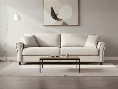 New Cozza Linen Sofa - Beige