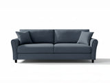 New Cozza Linen Sofa - Dark Grey