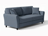 New Cozza Linen Sofa - Dark Grey
