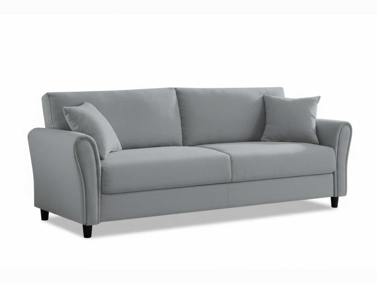 New Cozza Linen Sofa - Light Grey