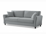 New Cozza Linen Sofa - Light Grey