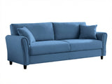 New Cozza Linen Sofa - Dark Navy