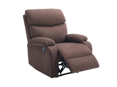 Giselle Boucle Recliner Chair - Brown