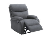 Giselle Boucle Recliner Chair - Dark Grey