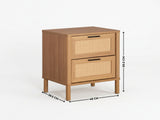Naturlig Plus 2-Drawer Bedside Table