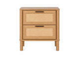 Naturlig Plus 2-Drawer Bedside Table