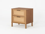 Naturlig Plus 2-Drawer Bedside Table