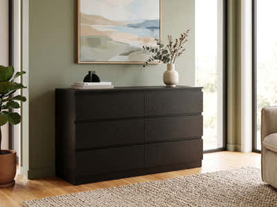 Xclusive 6-Drawer Lowboy