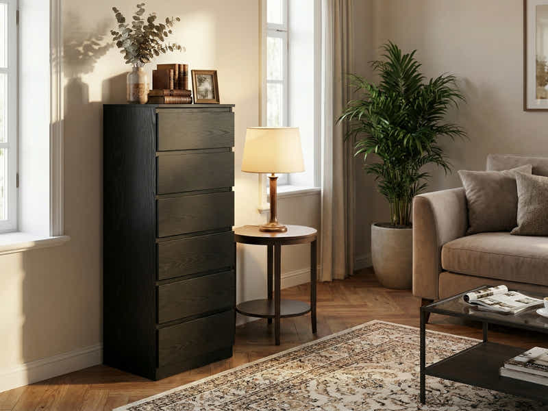 Xclusive 6-Drawer Slim Tallboy