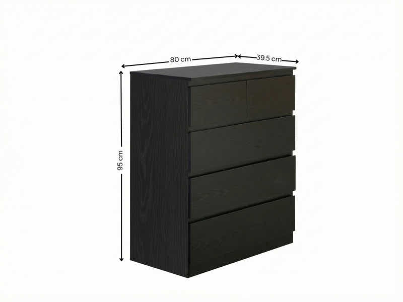 Xclusive 5-Drawer Tallboy