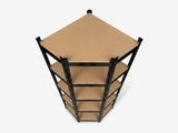 5-Layer Boltless Corner Shelving - Black