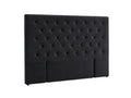 DS Rakel Velvet Headboard Black- King