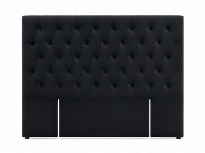 Rakel Velvet Headboard Black- King
