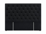 Rakel Velvet Headboard Black- King