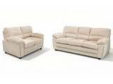 Lincole Corduroy 2-Piece Sofa Set - Beige