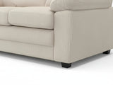 Lincole Corduroy 2-Piece Sofa Set - Beige