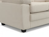 Lincole Corduroy 2-Piece Sofa Set - Beige