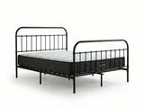 Darcy Metal Bed Frame Black & Xclusive X20 Mattress - King