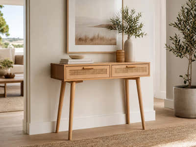 Naturlig Console Table