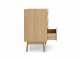 Naturlig 3-Drawer Chest
