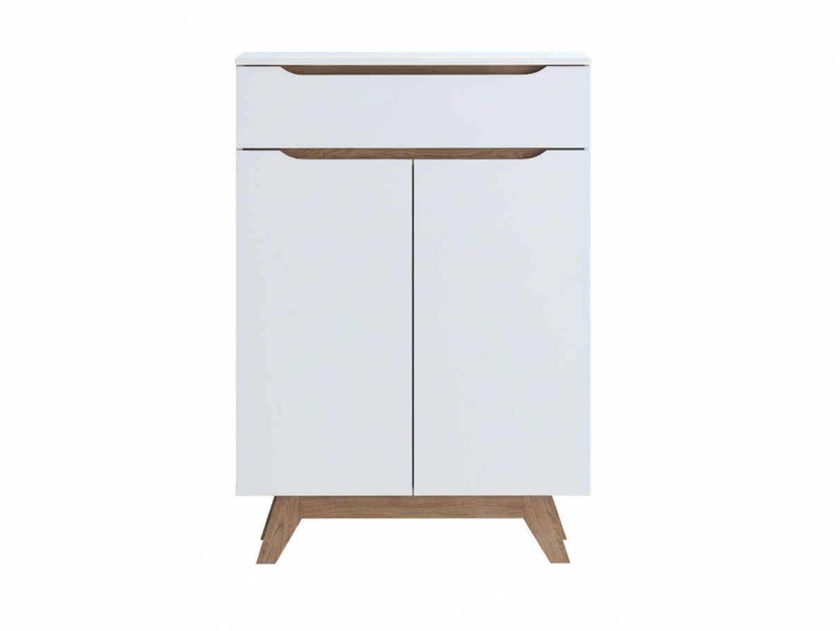 Simona 2-Door Shoe Cabinet With Drawer