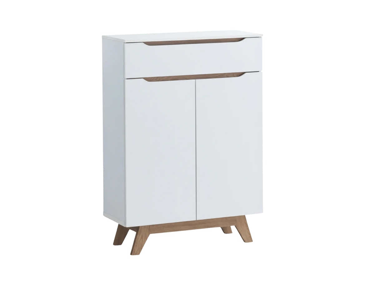 Simona 2-Door Shoe Cabinet With Drawer