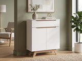 Simona 2-Door Shoe Cabinet With Drawer