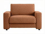 Chenille 3-Piece Sofa Set - Orange