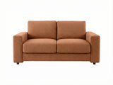 Chenille 3-Piece Sofa Set - Orange