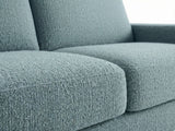 Chenille 3-Piece Sofa Set - Grey Blue