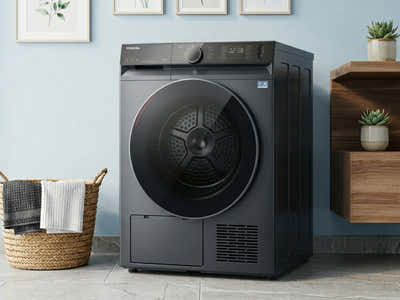 T Toshiba 10KG T15 Heat Pump Tumble Dryer Morandy Grey