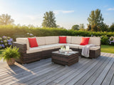 Caelan 7PC Outdoor Sofa Set