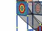 Basketball Arcade Game Electronic Scorer 3 Games Adjustable Kids Blue