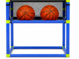 Basketball Arcade Game Electronic Scorer 3 Games Adjustable Kids Blue