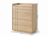 Xclusive Azalea 4-Drawer Tallboy