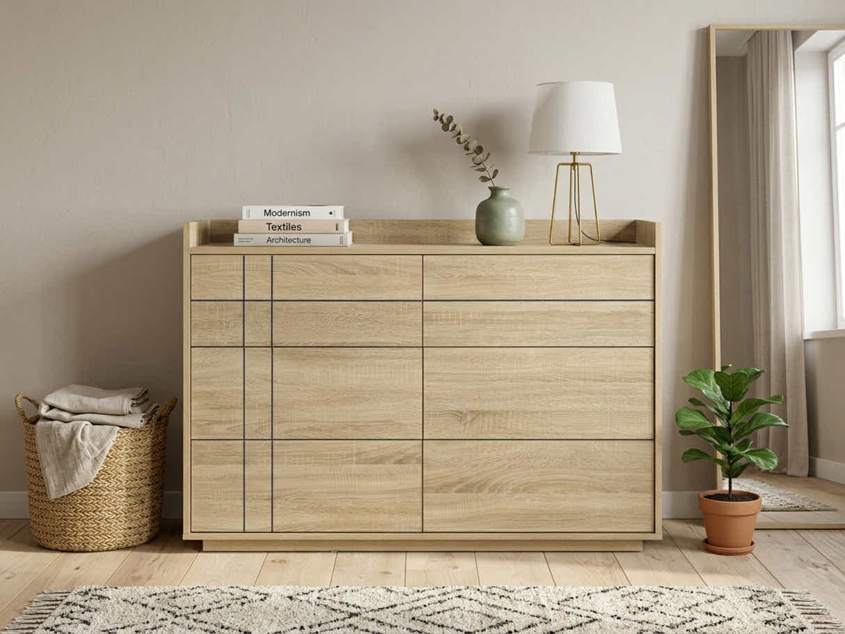 Xclusive Azalea 6-Drawer Lowboy