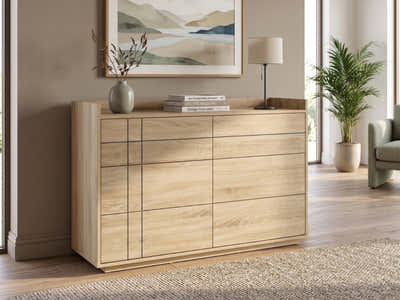 Xclusive Azalea 6-Drawer Lowboy