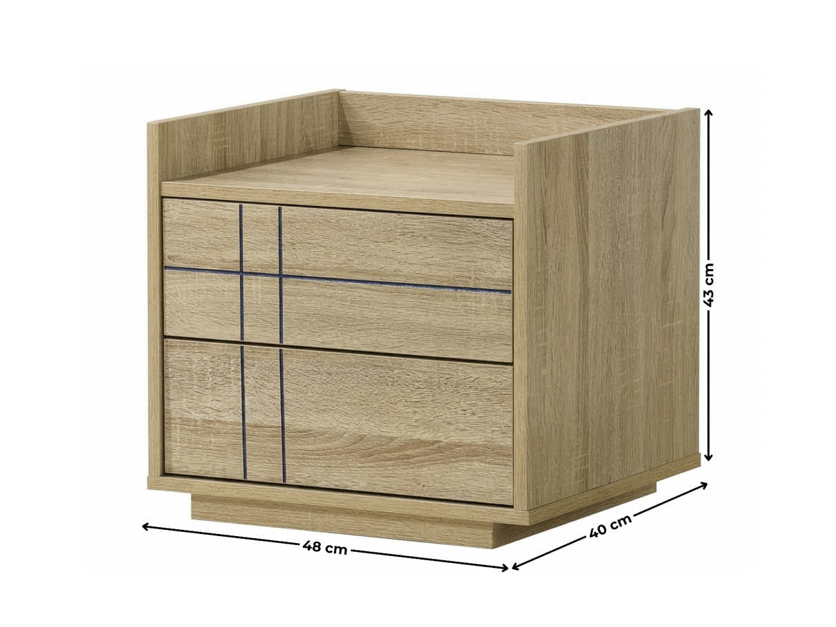 Xclusive Azalea Bedside Table
