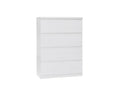 Tiko 4-Drawer Tallboy - White