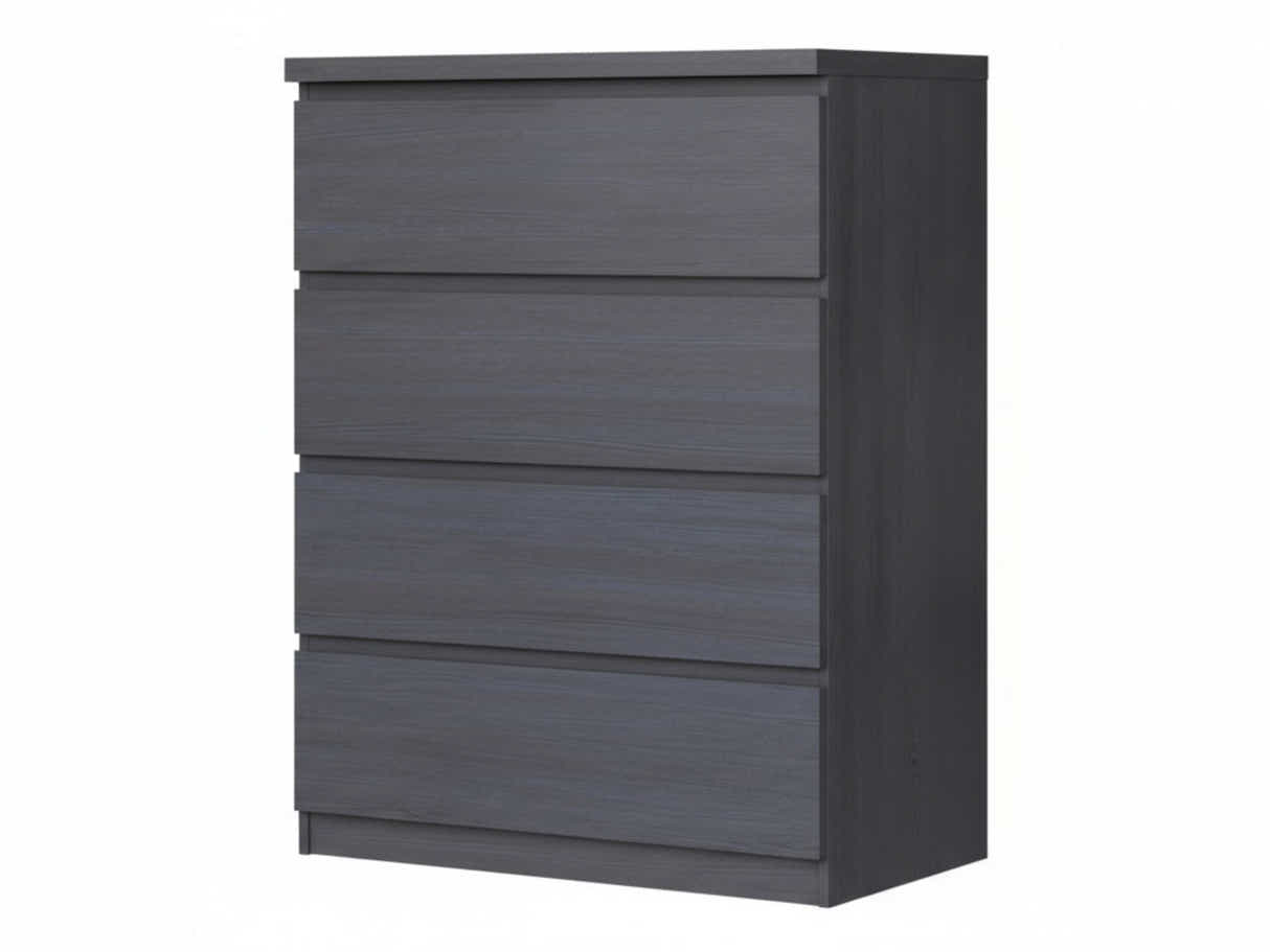 Tiko 4-Drawer Tallboy - Hacienda Black