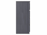 Tiko 4-Drawer Tallboy - Hacienda Black